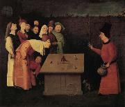 BOSCH, Hieronymus The Conjurer Germany oil painting artist